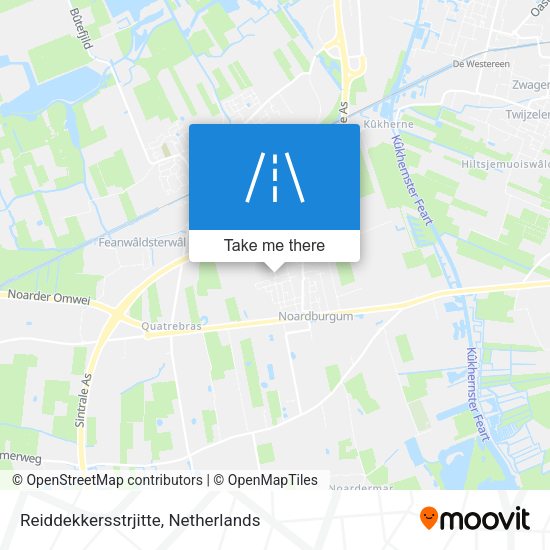 Reiddekkersstrjitte map