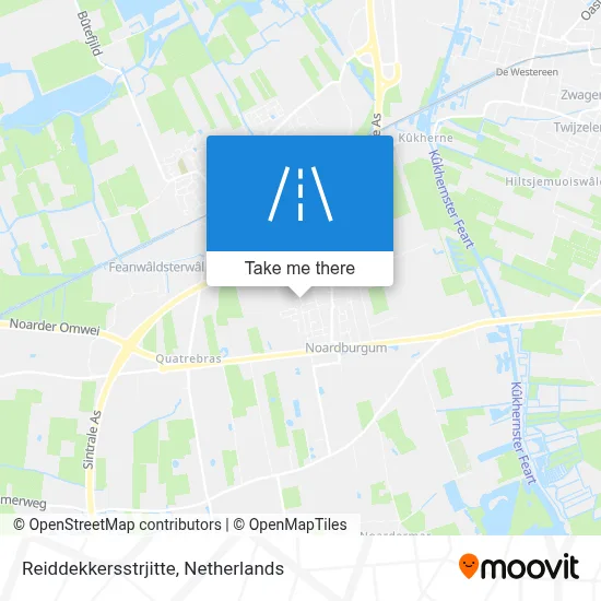 Reiddekkersstrjitte map