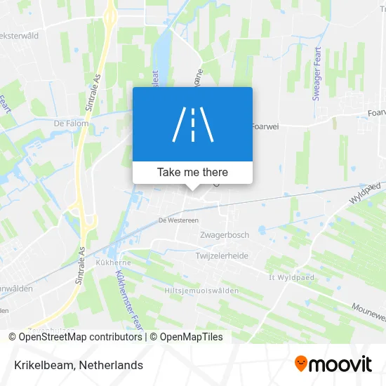 Krikelbeam map