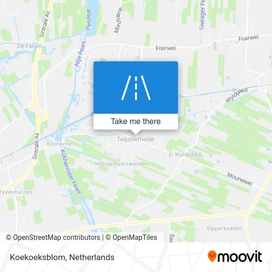 Koekoeksblom map