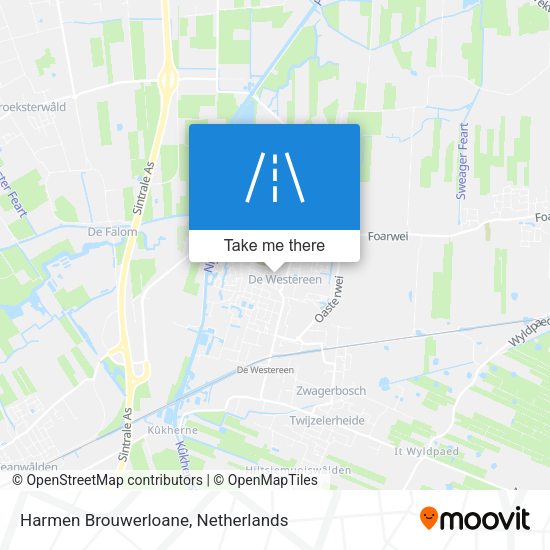 Harmen Brouwerloane map