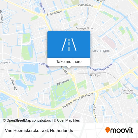 Van Heemskerckstraat map