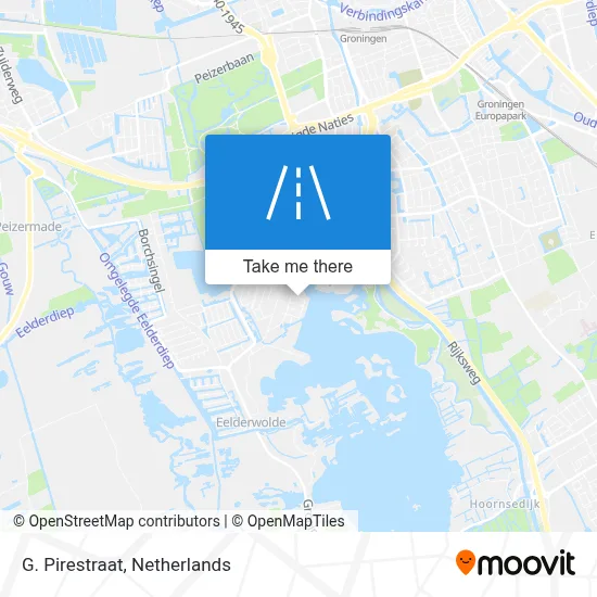 G. Pirestraat map
