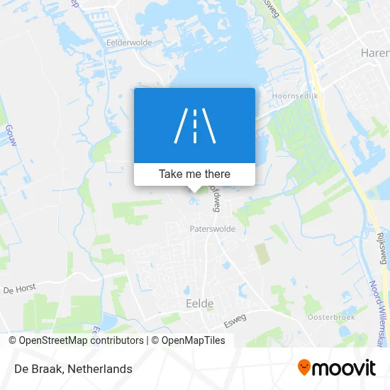 De Braak map