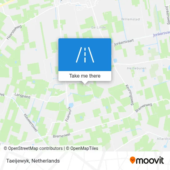 Taeijewyk map