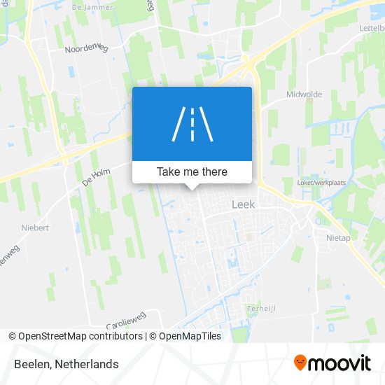 Beelen map