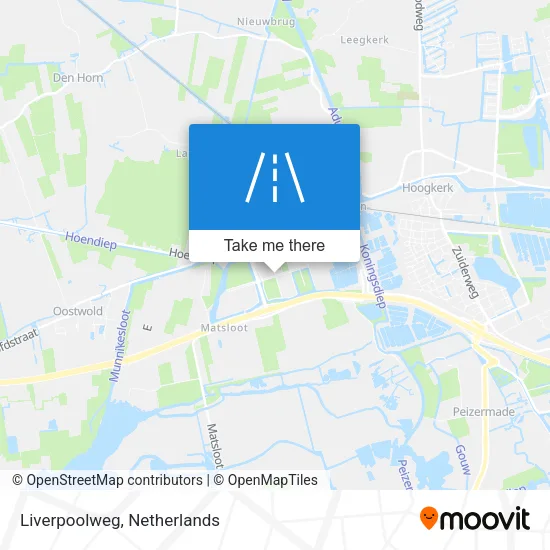 Liverpoolweg map