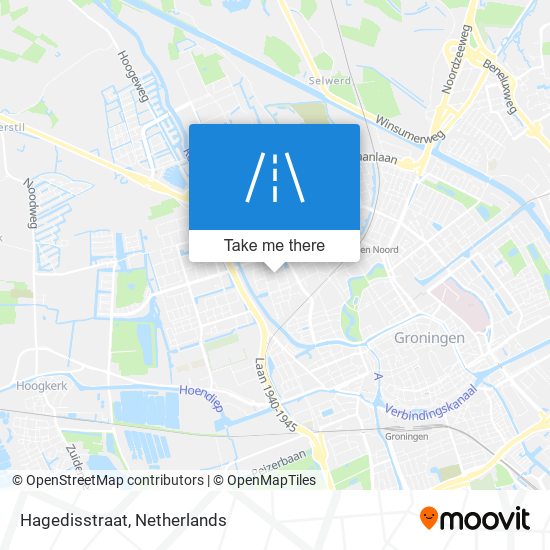 Hagedisstraat map