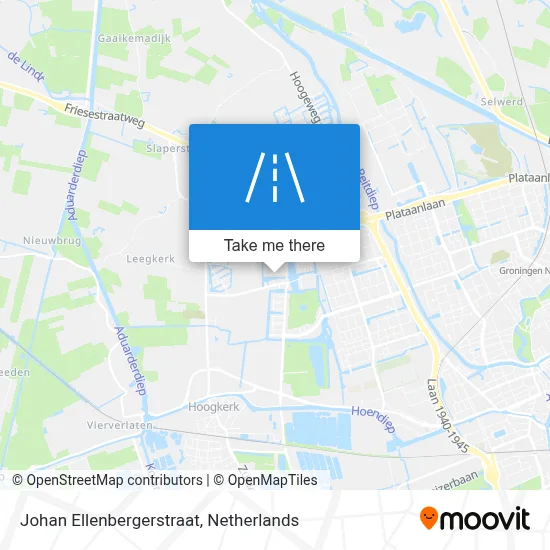 Johan Ellenbergerstraat map