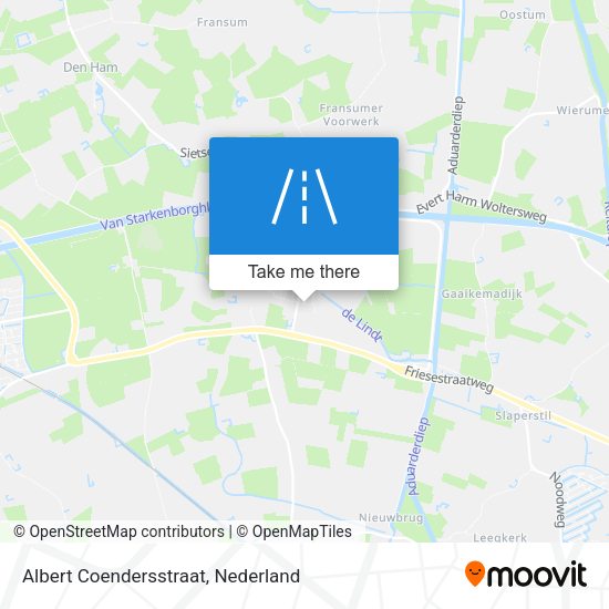 Albert Coendersstraat map