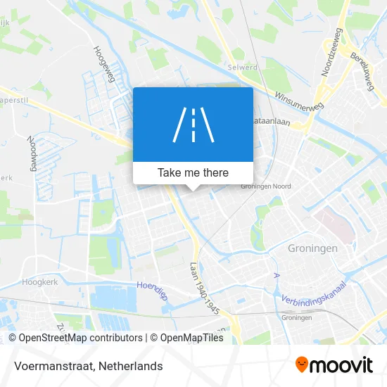 Voermanstraat map
