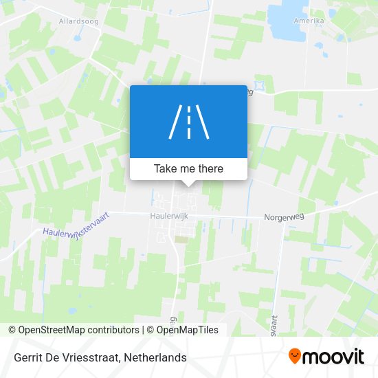Gerrit De Vriesstraat map