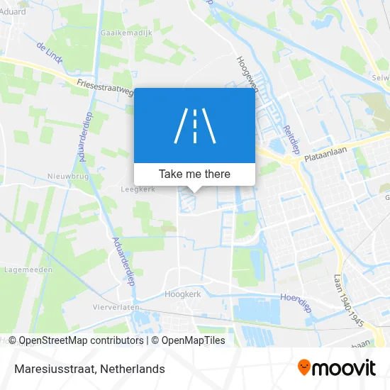 Maresiusstraat map