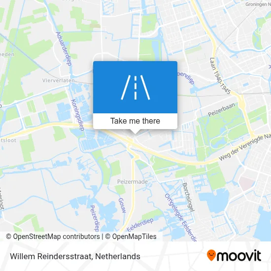 Willem Reindersstraat map