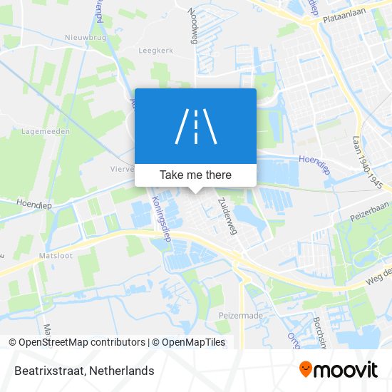 Beatrixstraat map