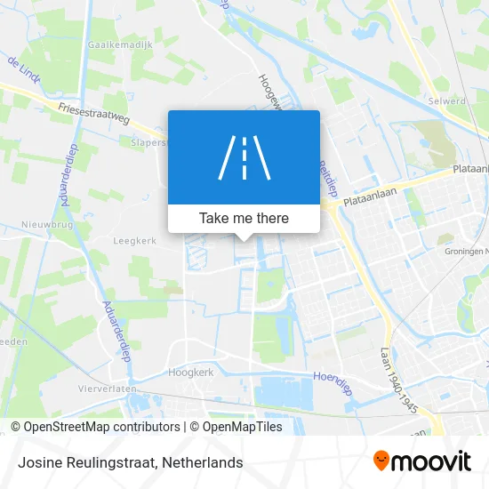 Josine Reulingstraat map