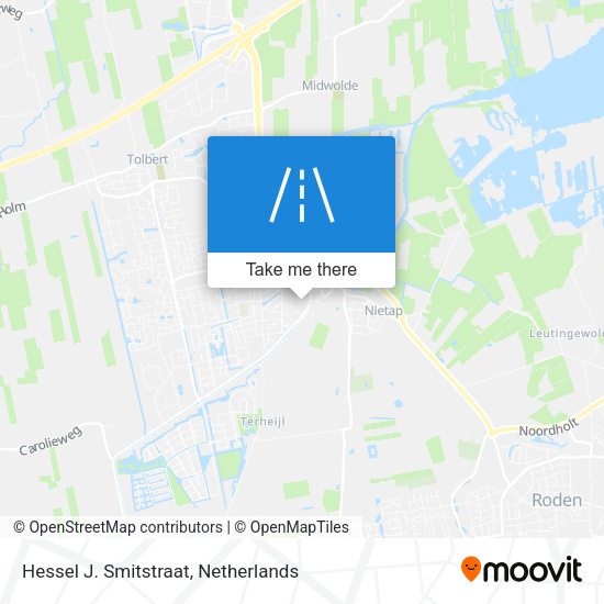 Hessel J. Smitstraat map