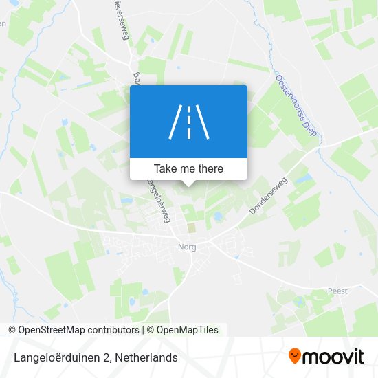 Langeloërduinen 2 map