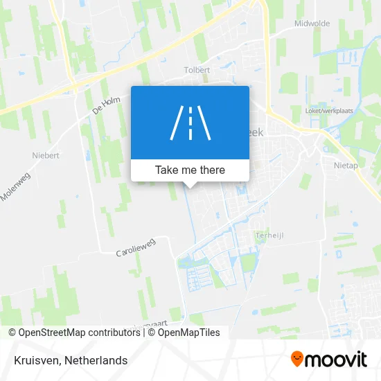 Kruisven map