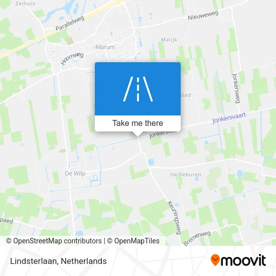 Lindsterlaan map