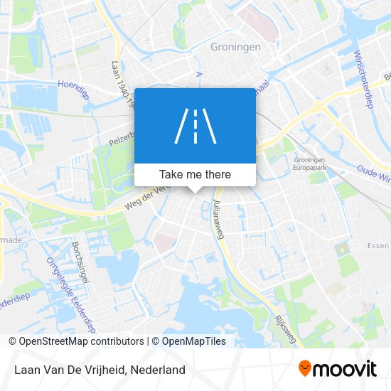 Laan Van De Vrijheid map