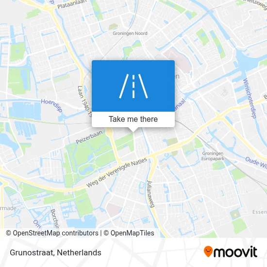 Grunostraat map