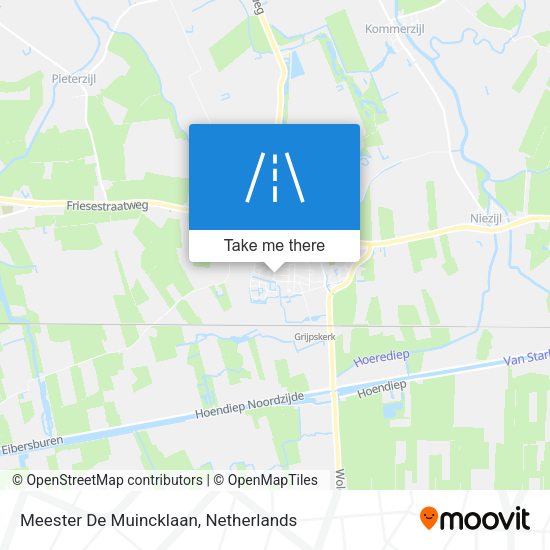 Meester De Muincklaan map