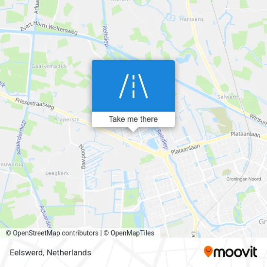 Eelswerd map