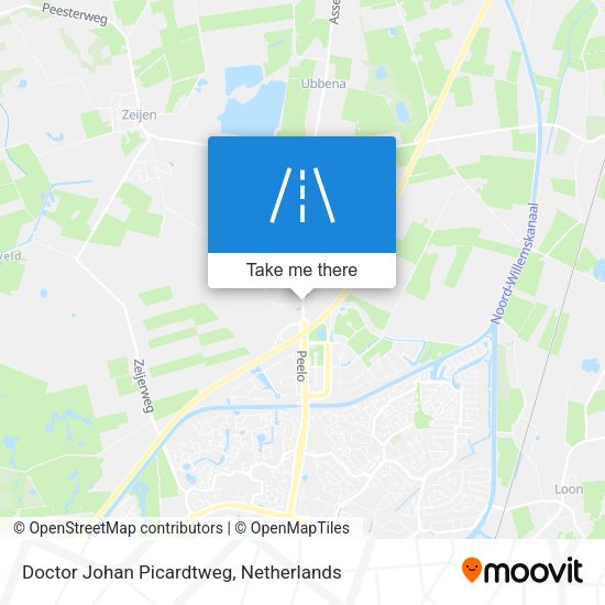 Doctor Johan Picardtweg map