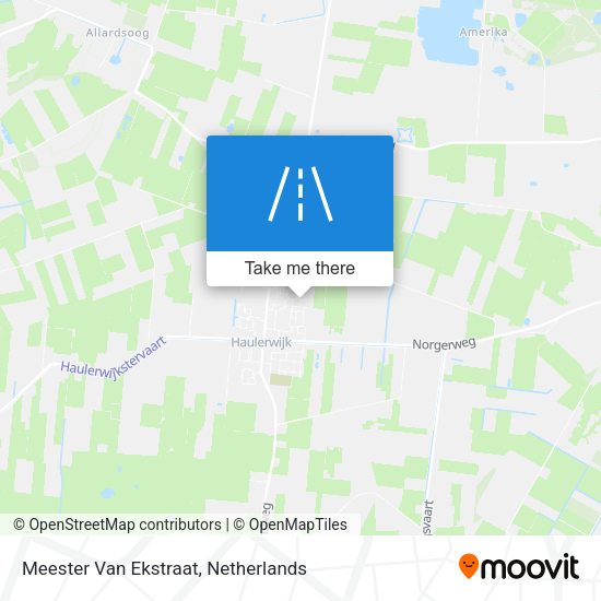 Meester Van Ekstraat map