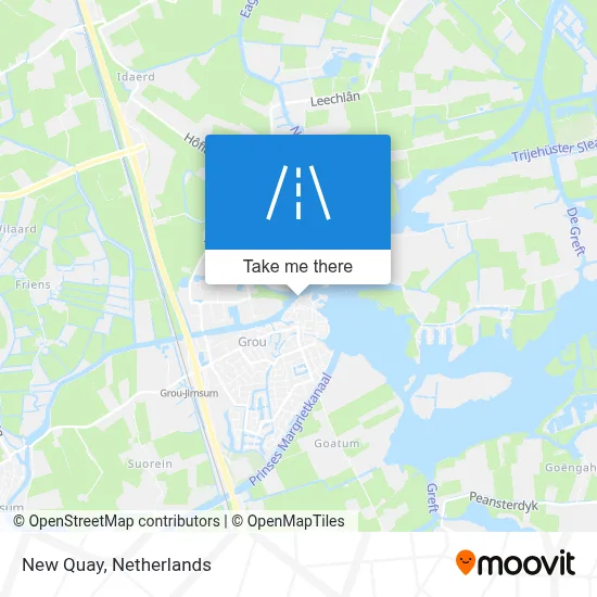 Nieuwe Kade map