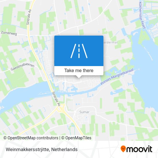 Weinmakkersstrjitte map