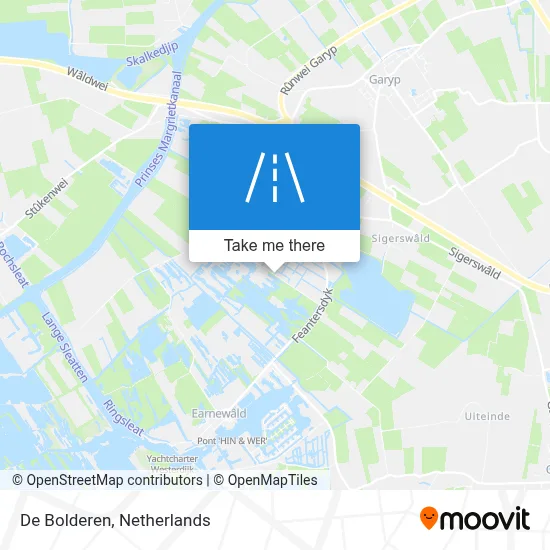 De Bolderen map
