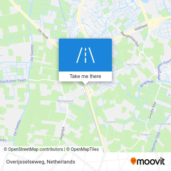 Overijsselseweg map