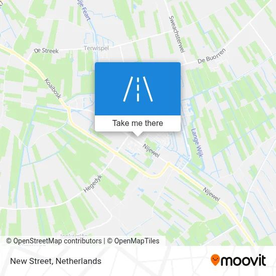 Nieuwstraat map