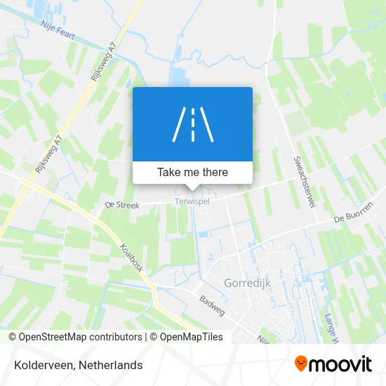 Kolderveen Karte