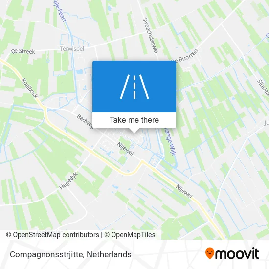 Compagnonsstrjitte Karte