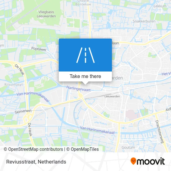 Reviusstraat map