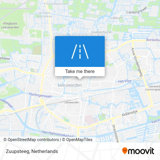 Zuupsteeg map