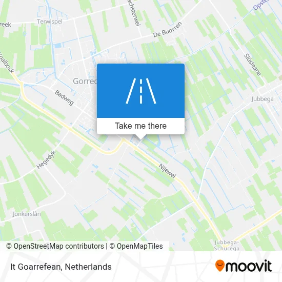 It Goarrefean map