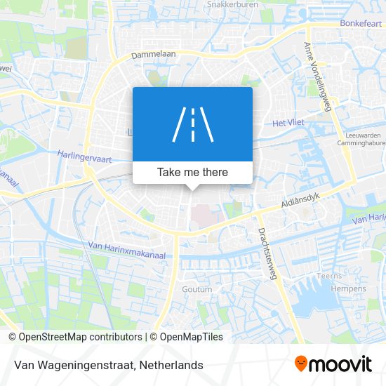 Van Wageningenstraat map