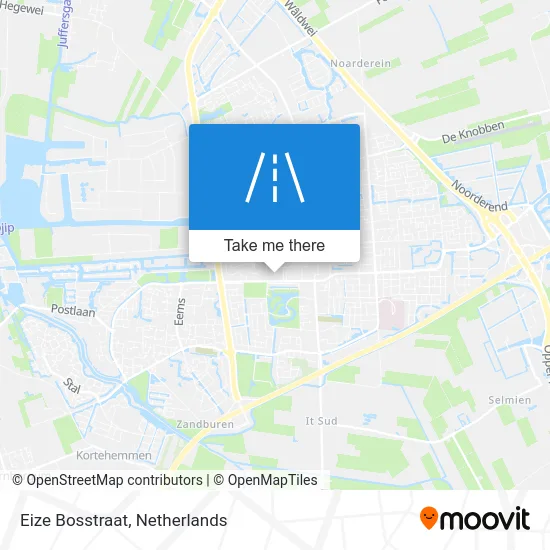 Eize Bosstraat map