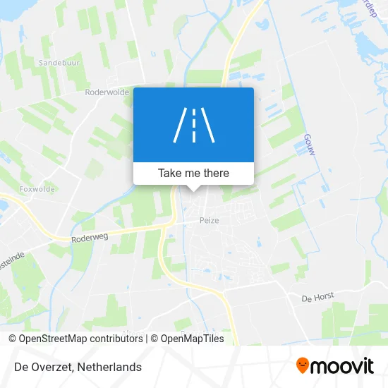 De Overzet map