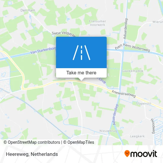 Heereweg map
