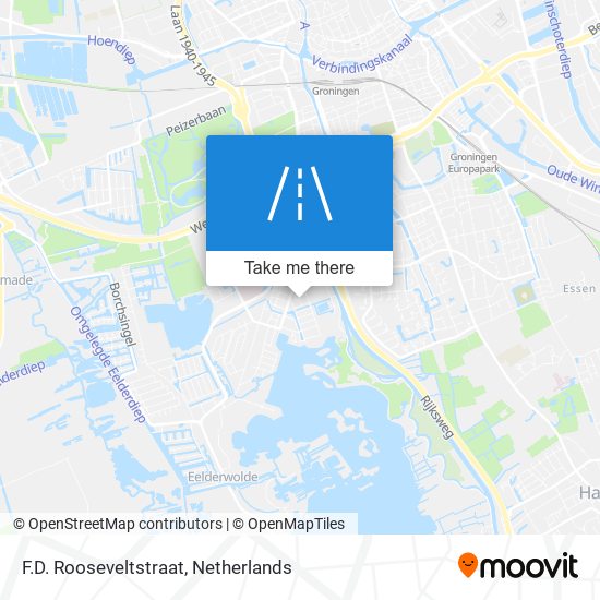 F.D. Rooseveltstraat map