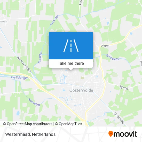 Westermaad map