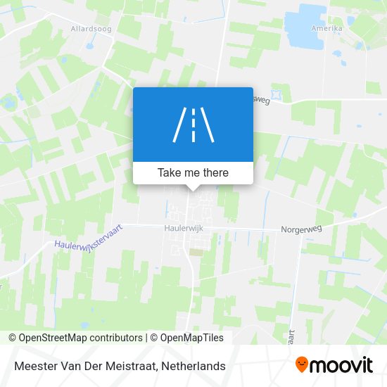 Meester Van Der Meistraat map