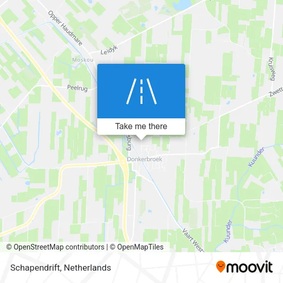 Schapendrift map