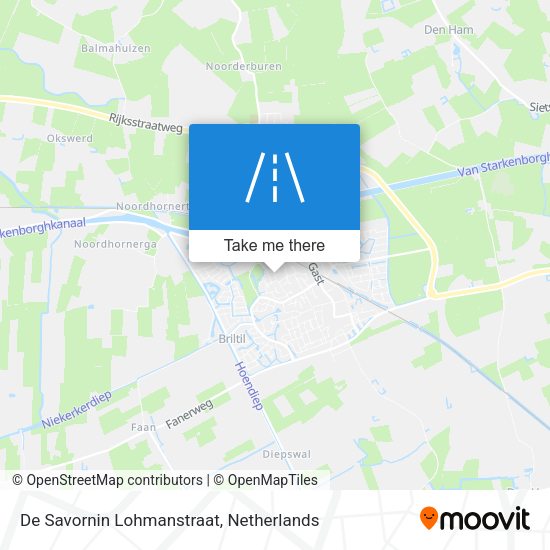 De Savornin Lohmanstraat map