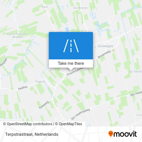 Terpstrastraat map